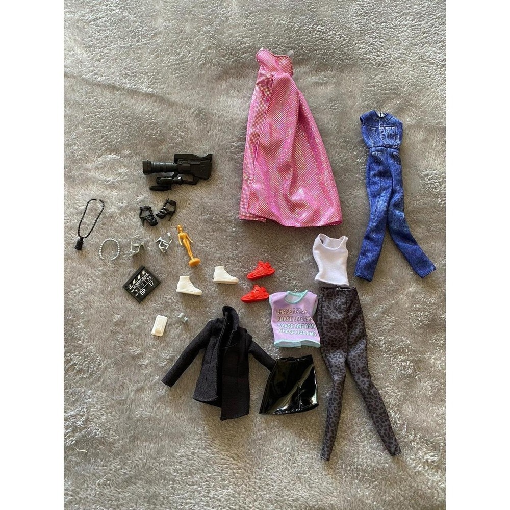 Filming Barbie Doll Movie Producer Accessories Movie Camera Fashion Award s31